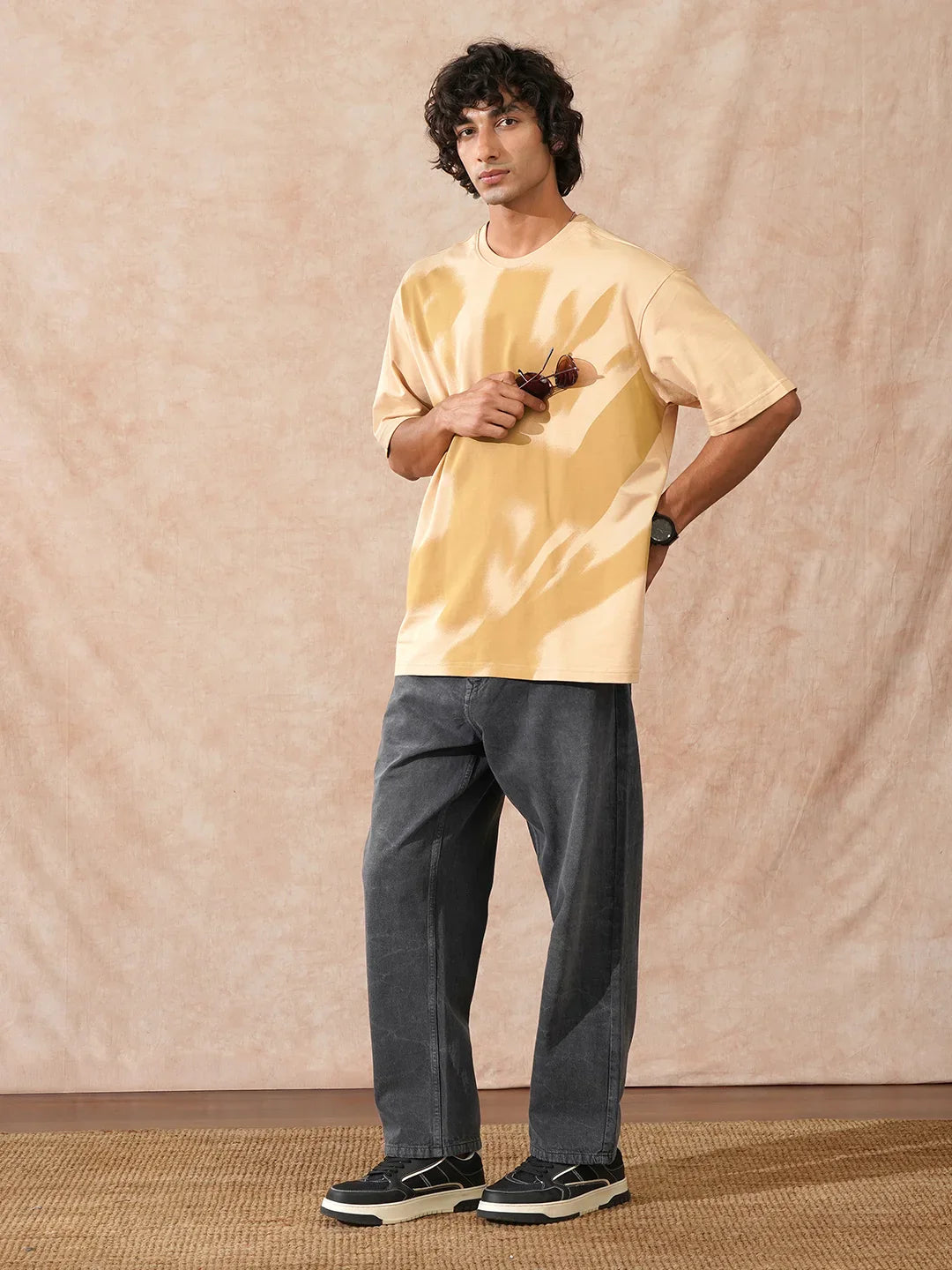 Washed Loose Fit Jeans | Grey