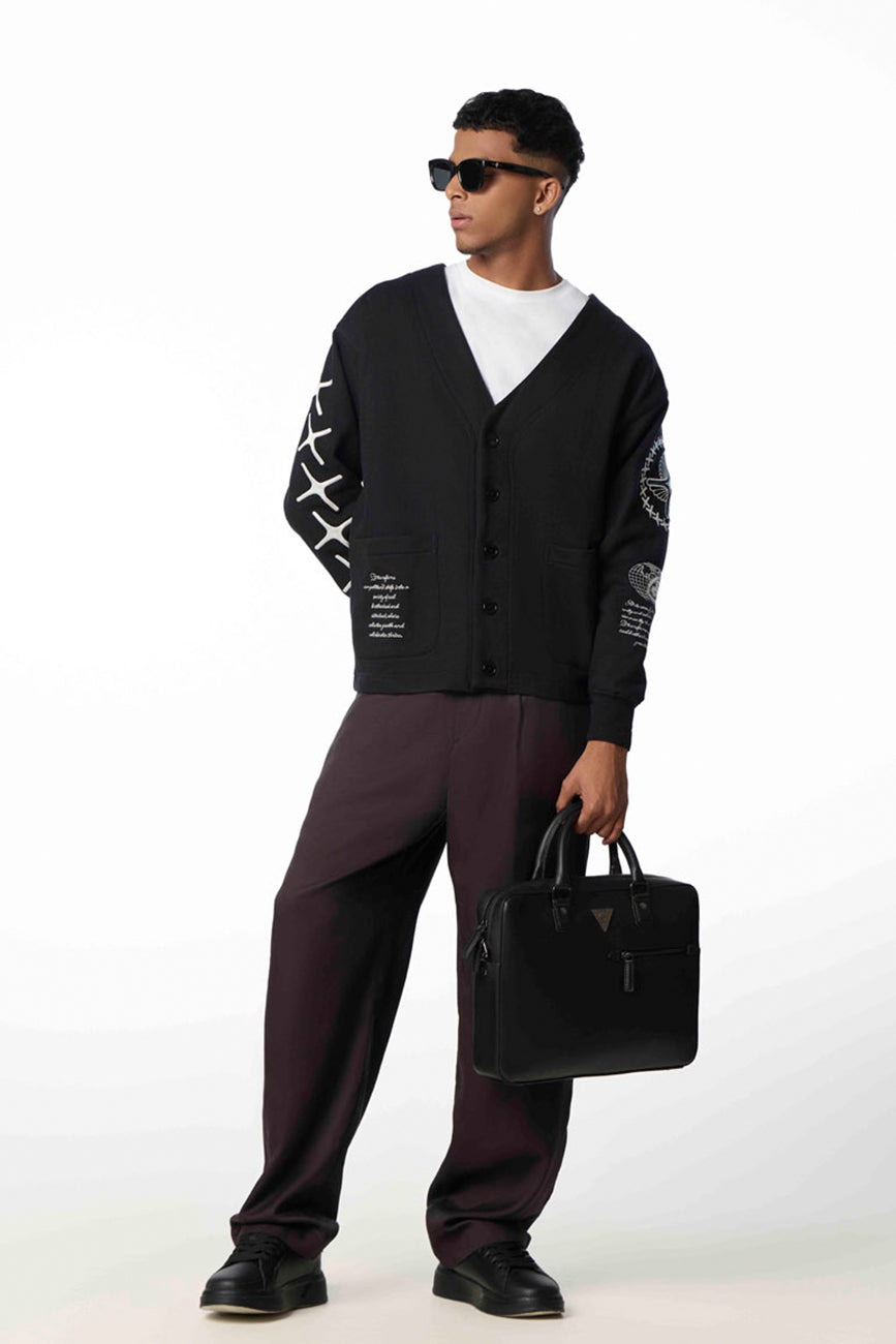 UMSB Knit Cardigan // Campus Cruise