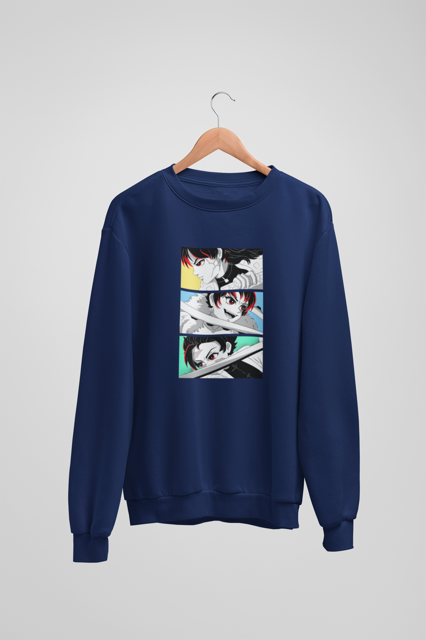 Anime Boys Navy Sweatshirt