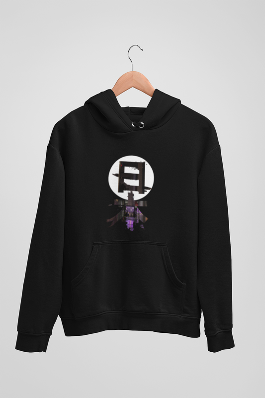 Anime Town Black Hoodie