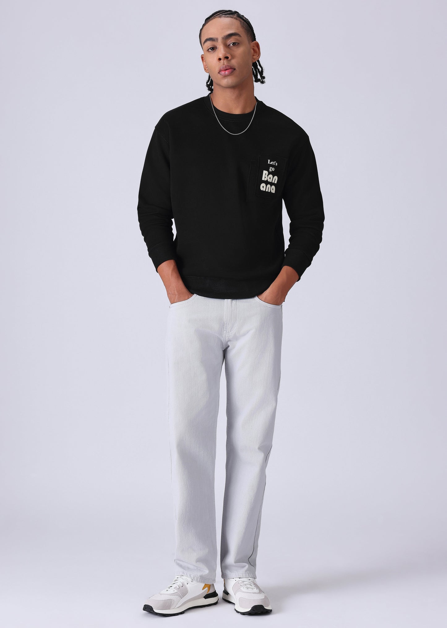 Black Patch Sweatshirt