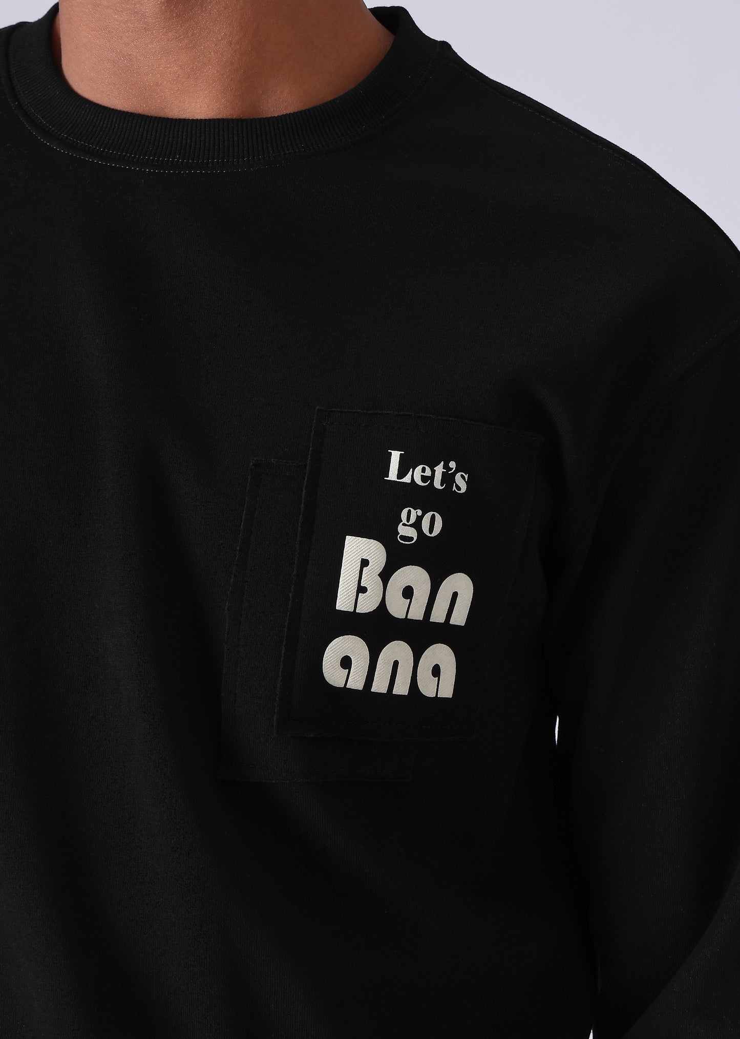 Black Patch Sweatshirt