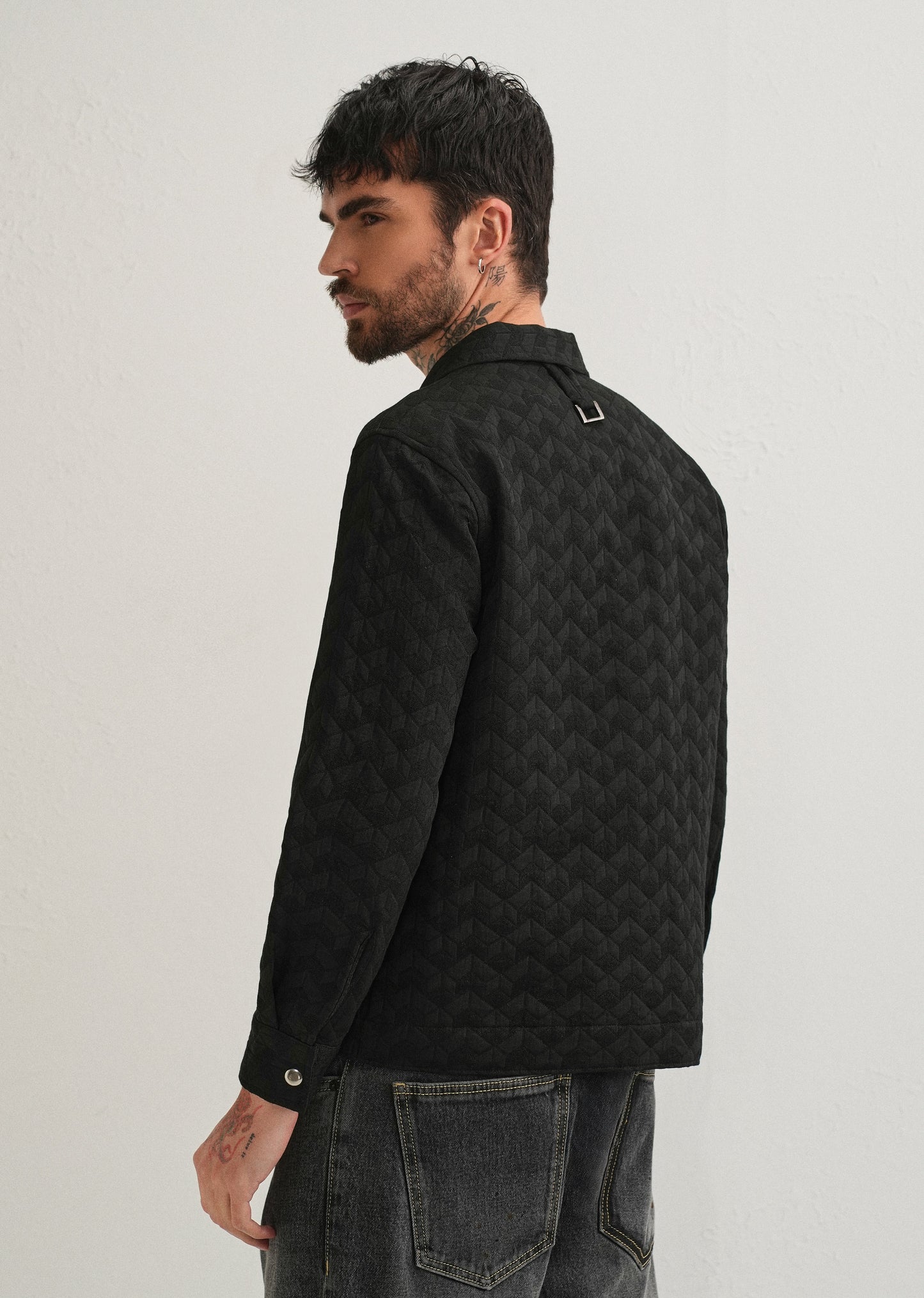 Black Utility Shacket