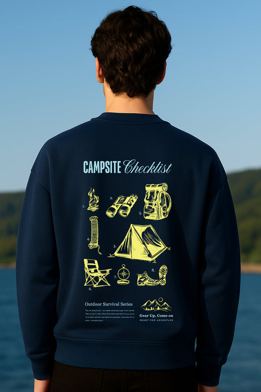 Campsite Oversized Sweatshirt