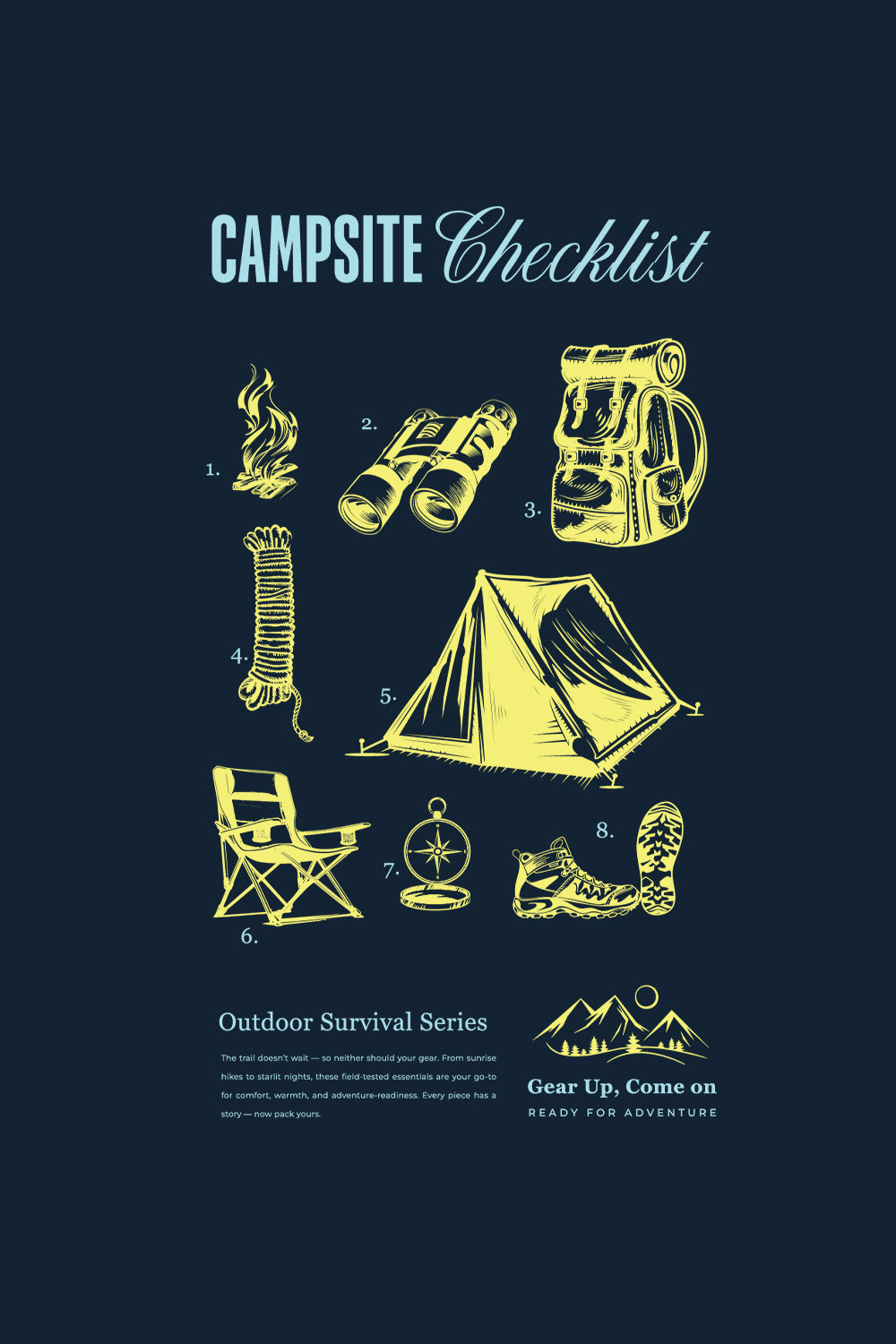 Campsite Oversized Sweatshirt