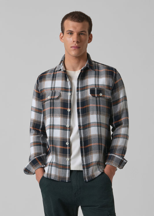 Classic Brushed Cotton Check Shirt