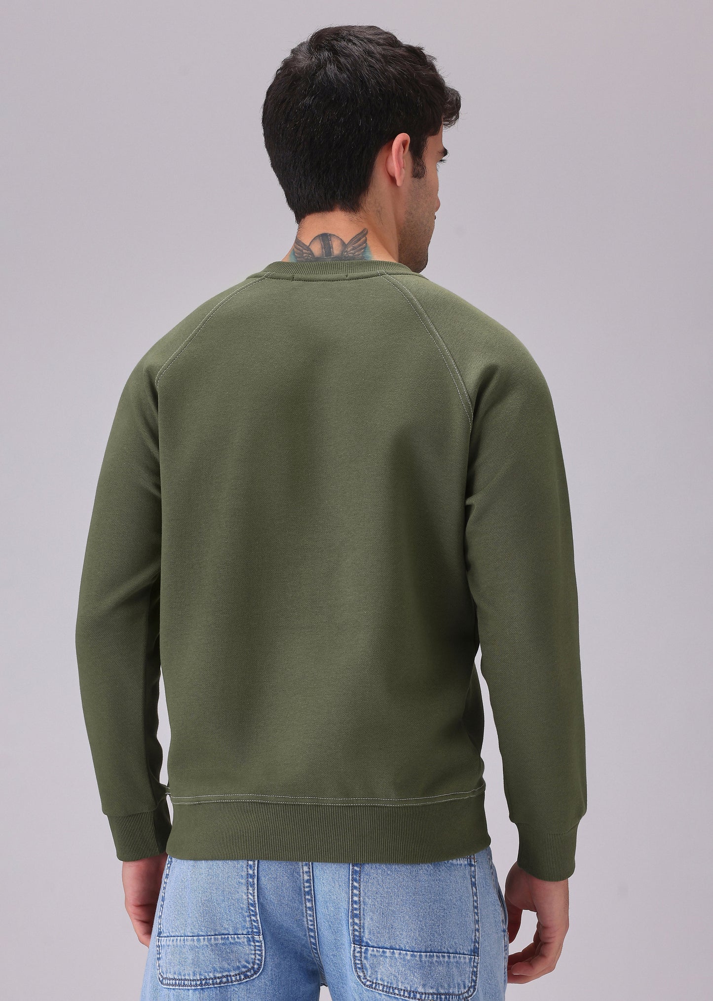 Embro Pocket Green Sweatshirt