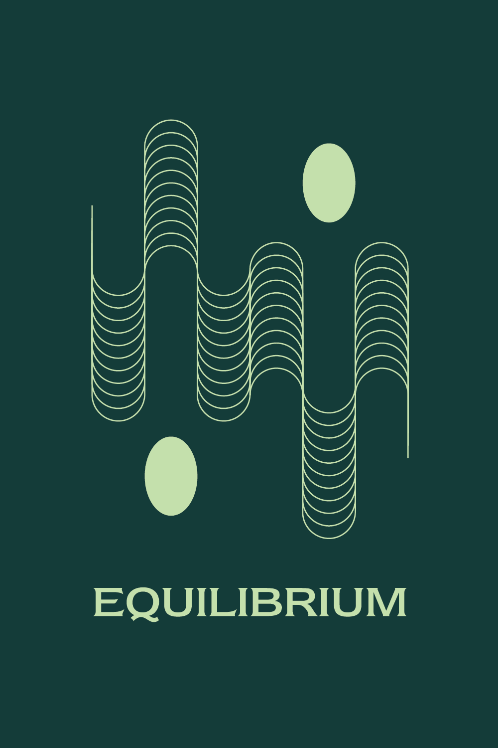 Unisex Fit Equilibrium Oversized Sweatshirt