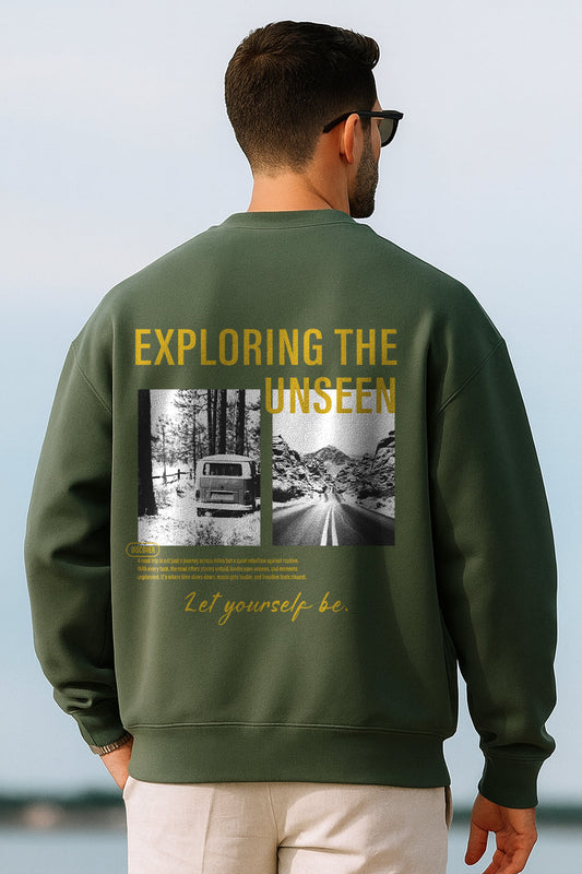Exploring the unseen Oversized Sweatshirt