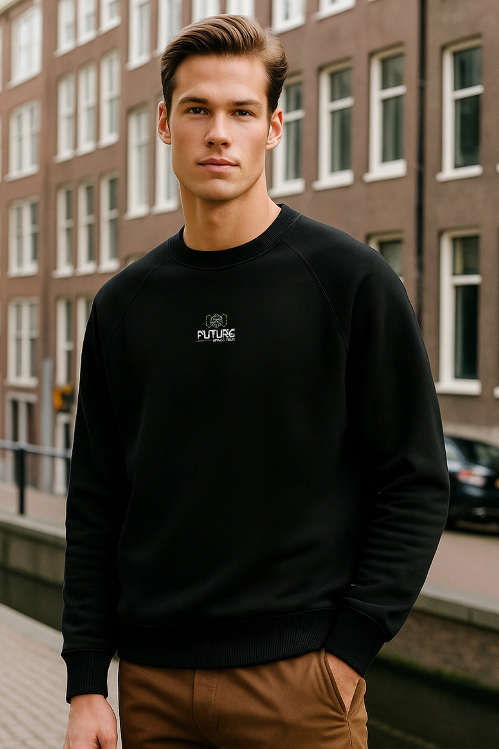 Future space Tour Oversized Sweatshirt