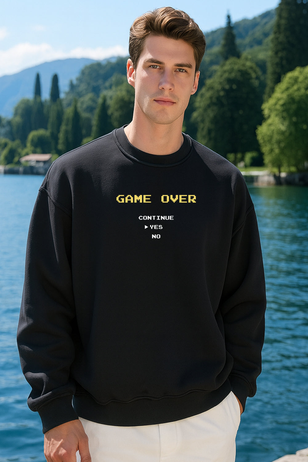 Galaxy Run Oversized Sweatshirt