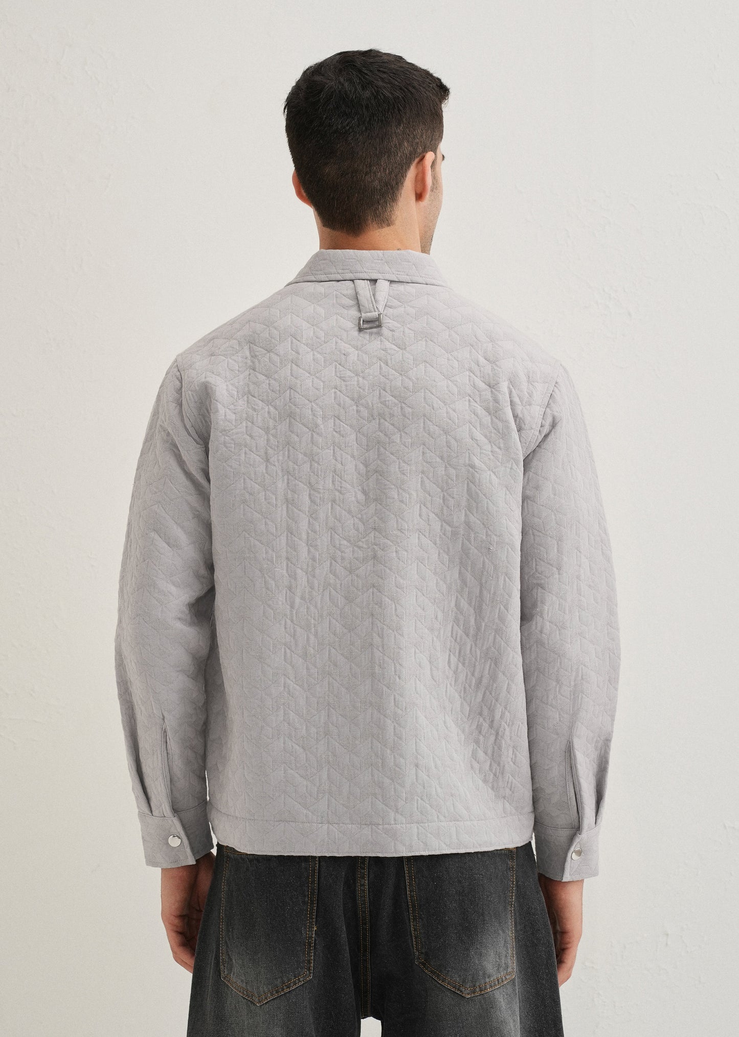 Grey Utility Shacket