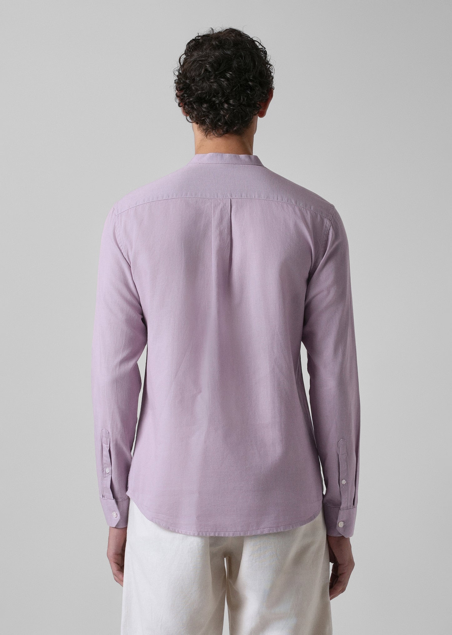Lavender Cotton Linen Shirt