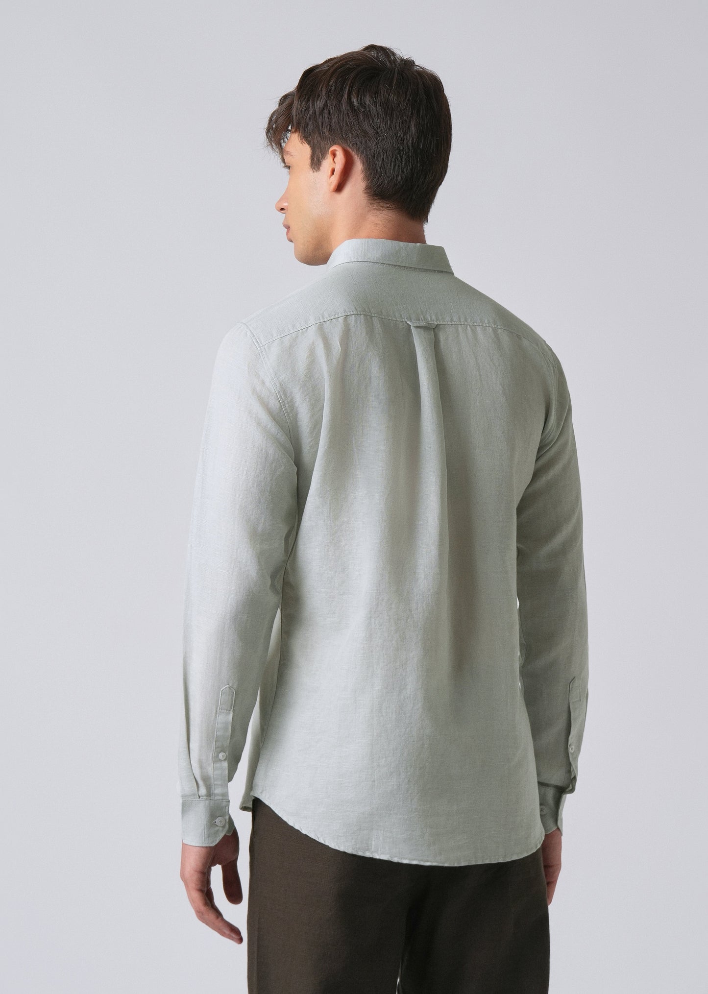 Light Grey Linen Shirt