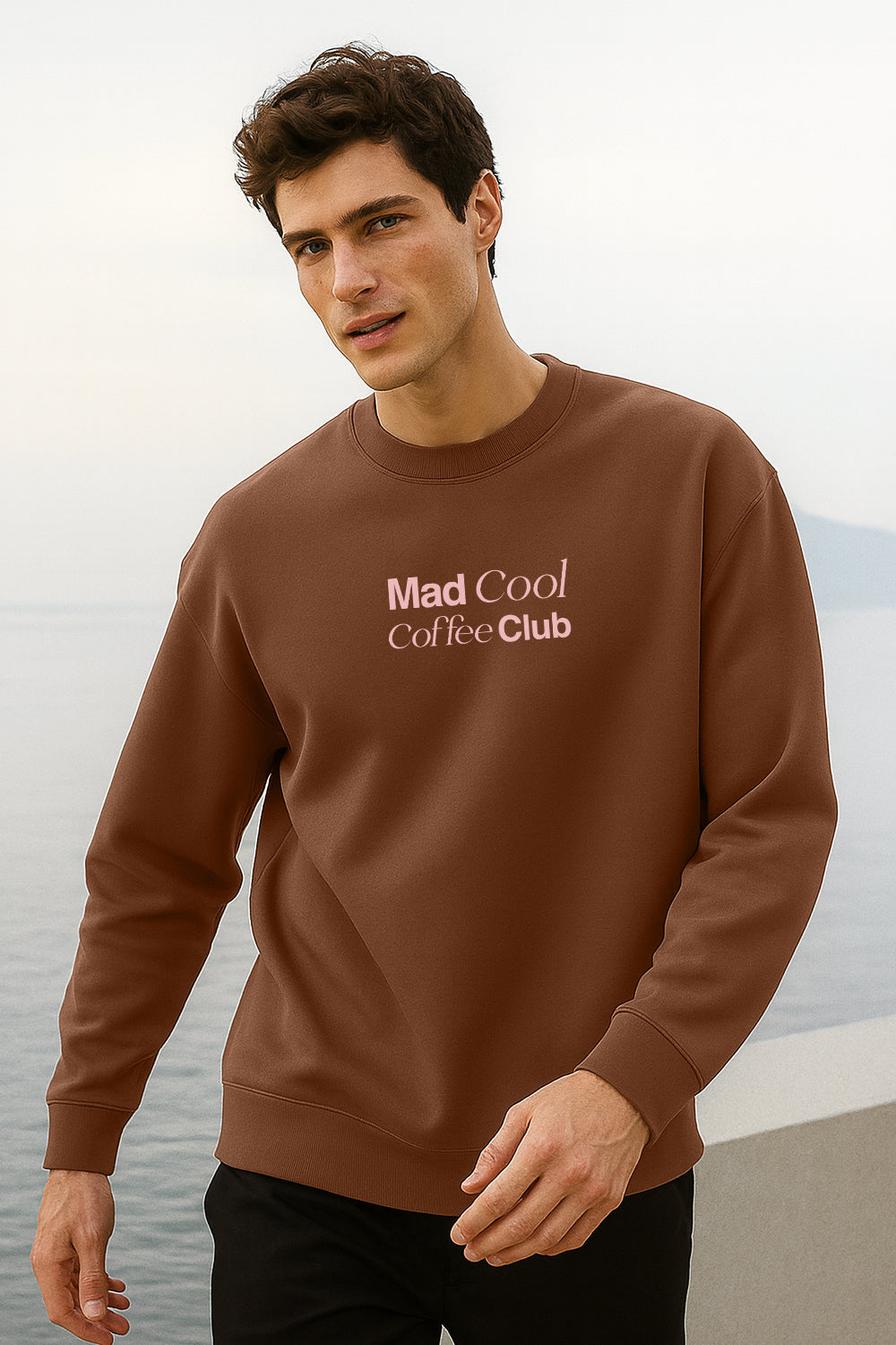 Mad Cool Coffee Club Oversized Sweatshirt
