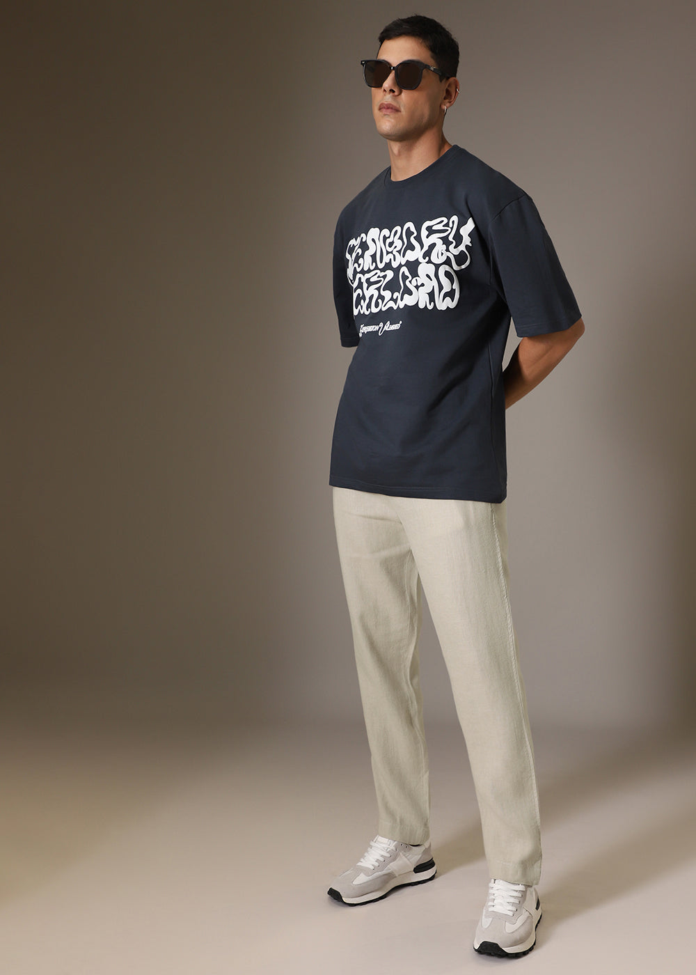 Mocha Beige Linen Pant