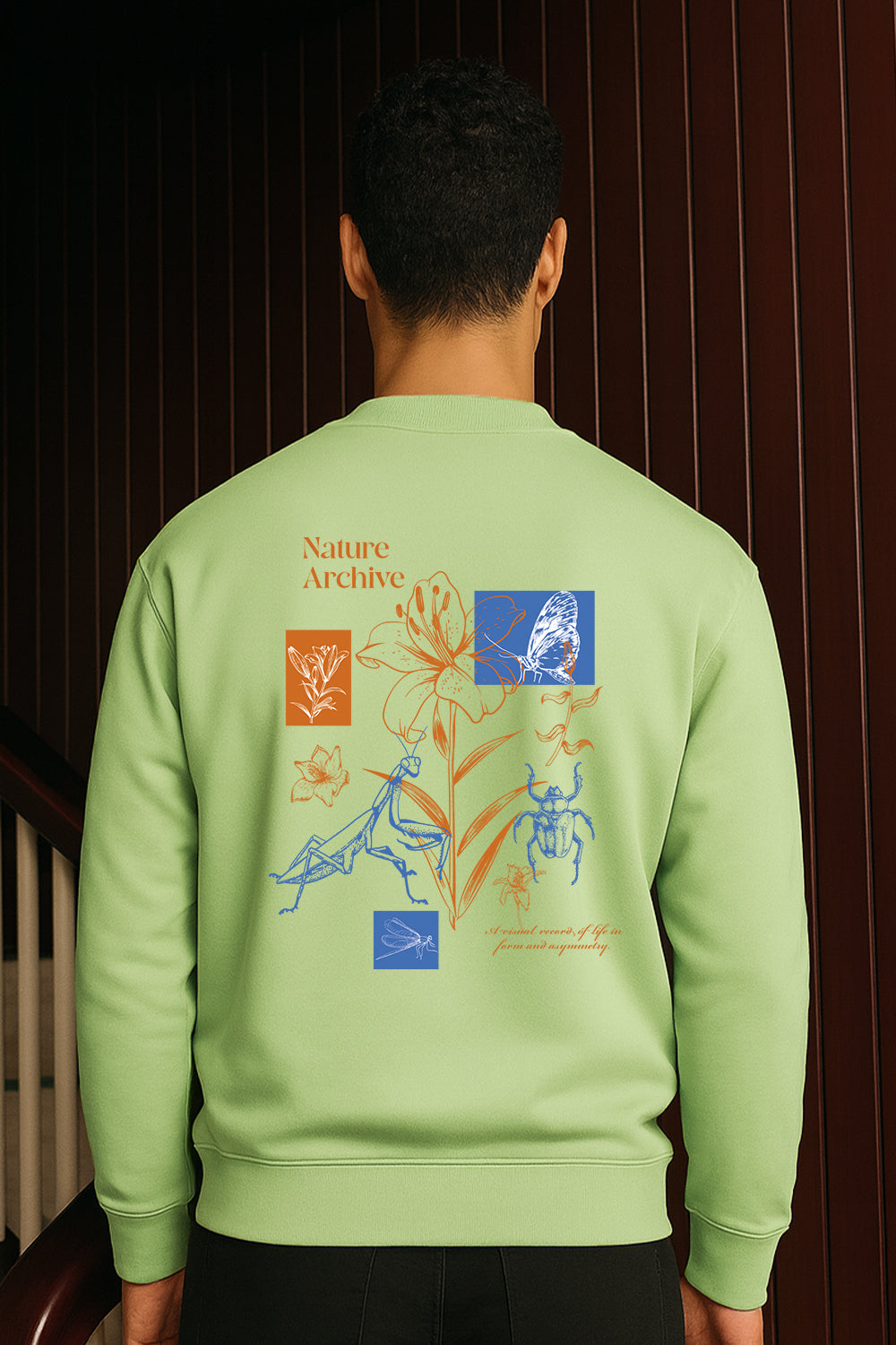 Nature Archive Oversized Sweatshirt