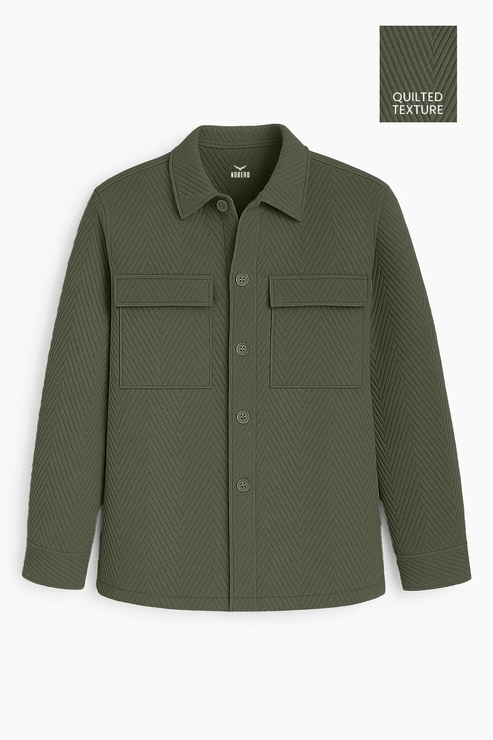 Oversized Textured Shackets