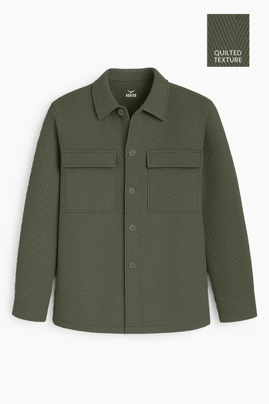 Oversized Textured Shackets