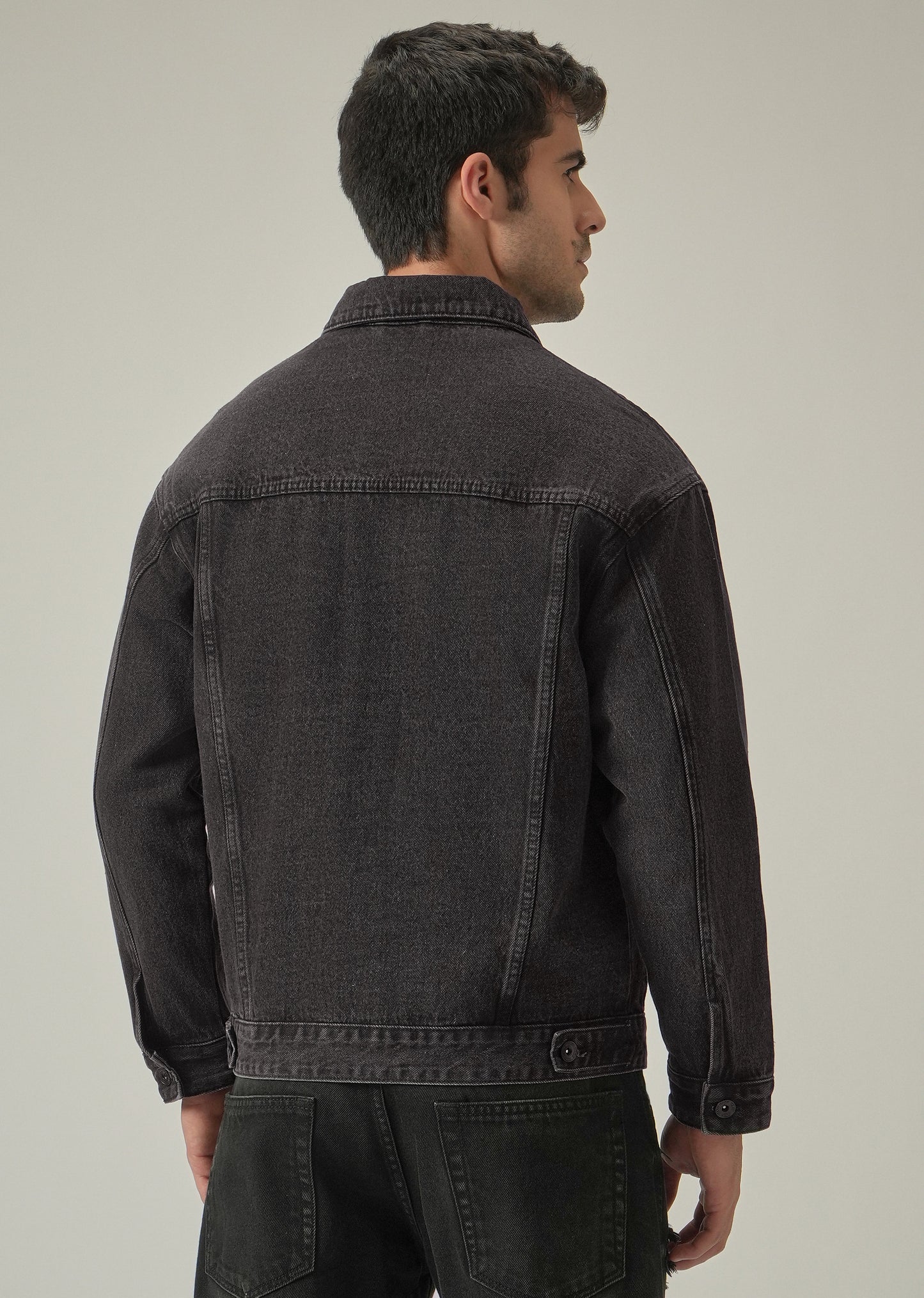 Patch Detail Denim Jacket