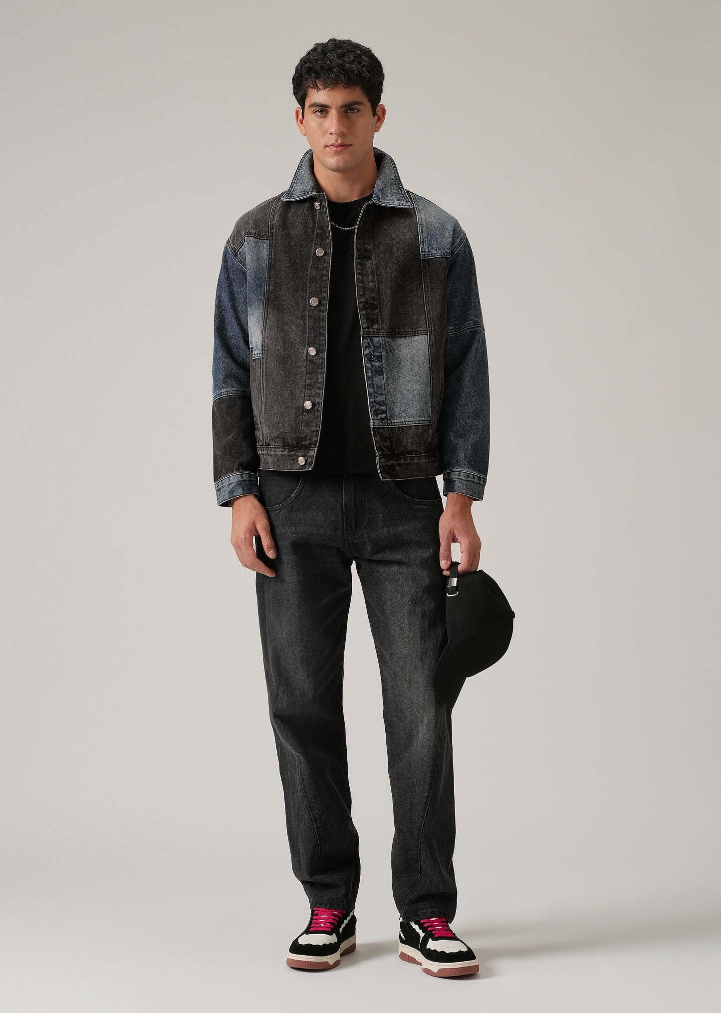 Patchwork Denim Jacket