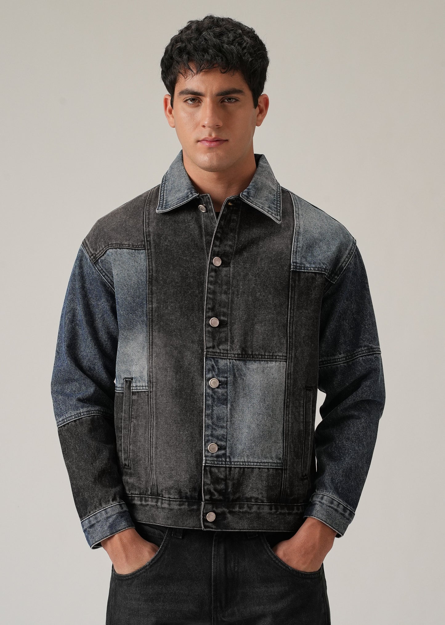 Patchwork Denim Jacket