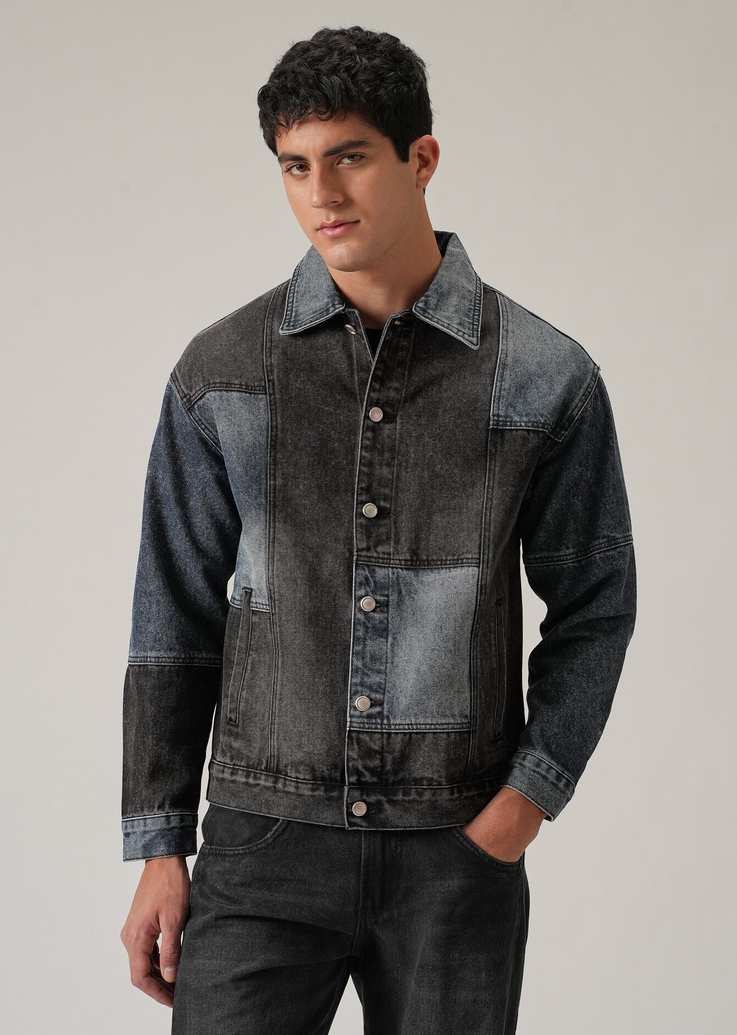 Patchwork Denim Jacket