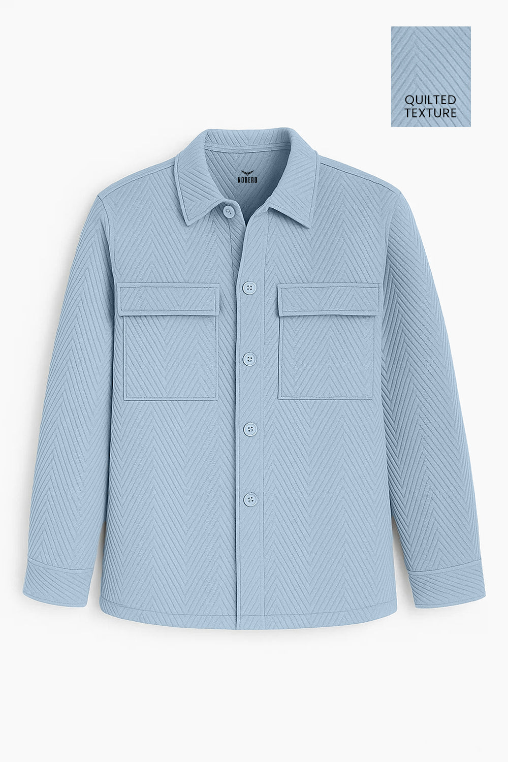 Oversized Textured Shackets