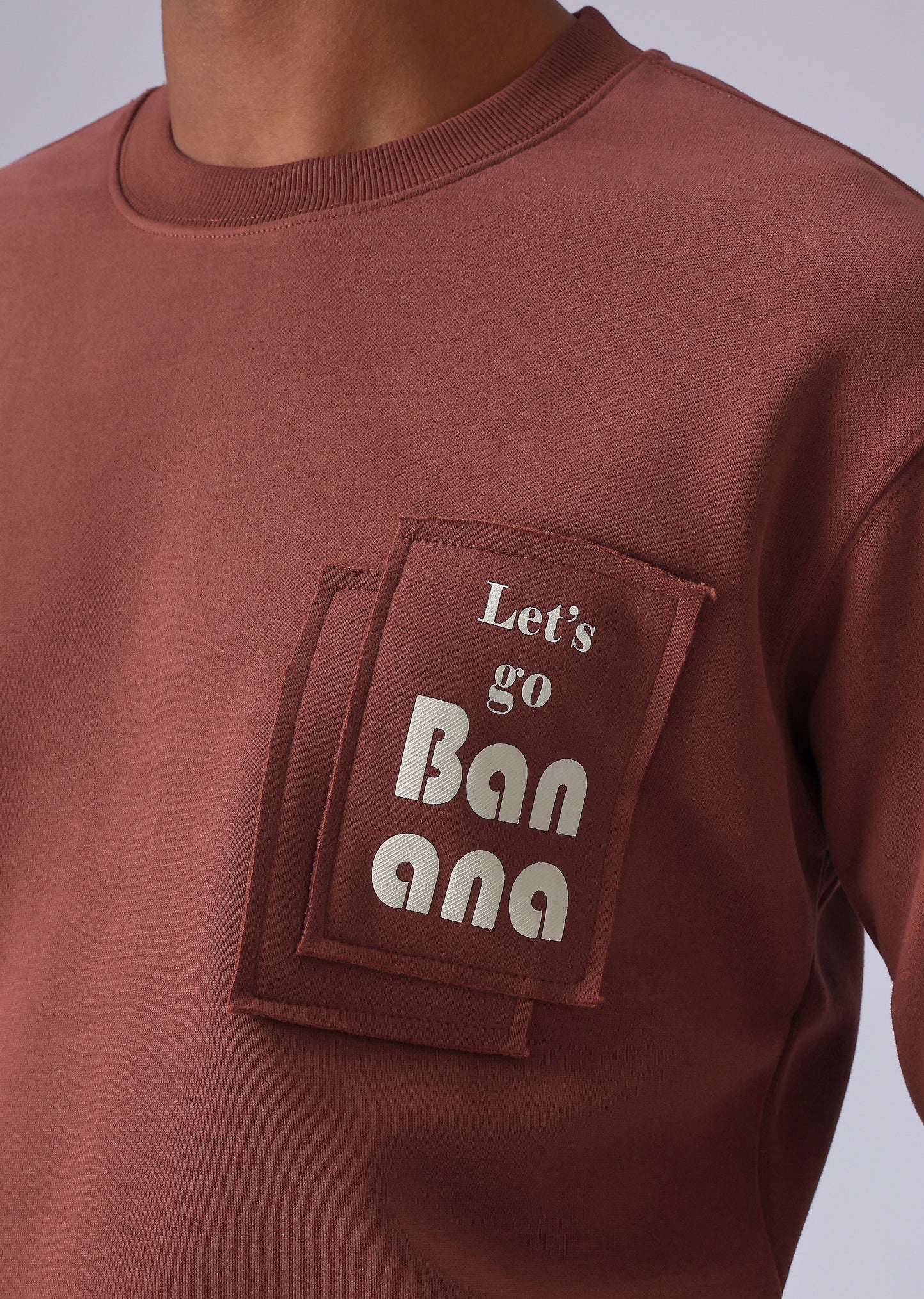 Red Patch Sweatshirt