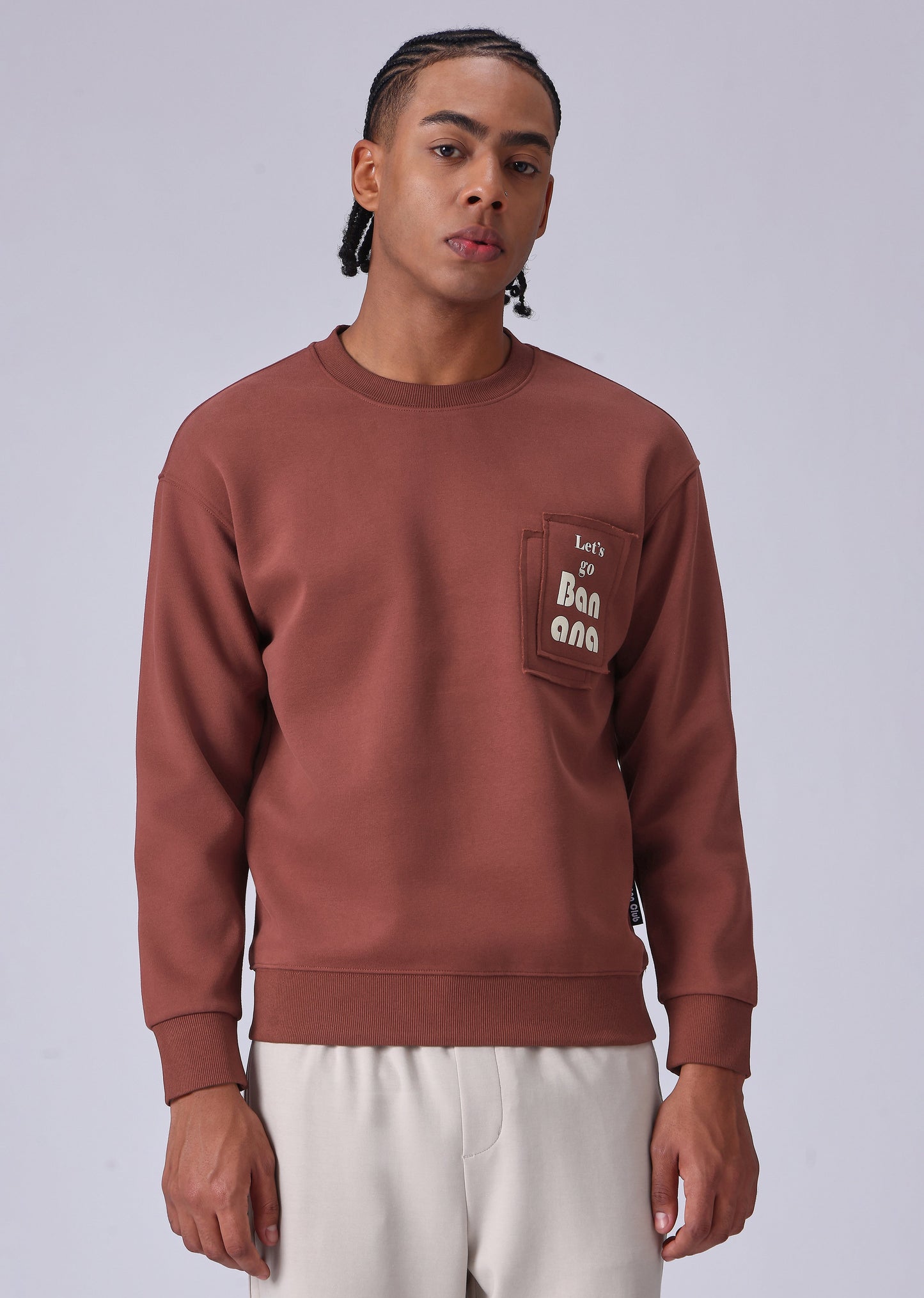 Red Patch Sweatshirt