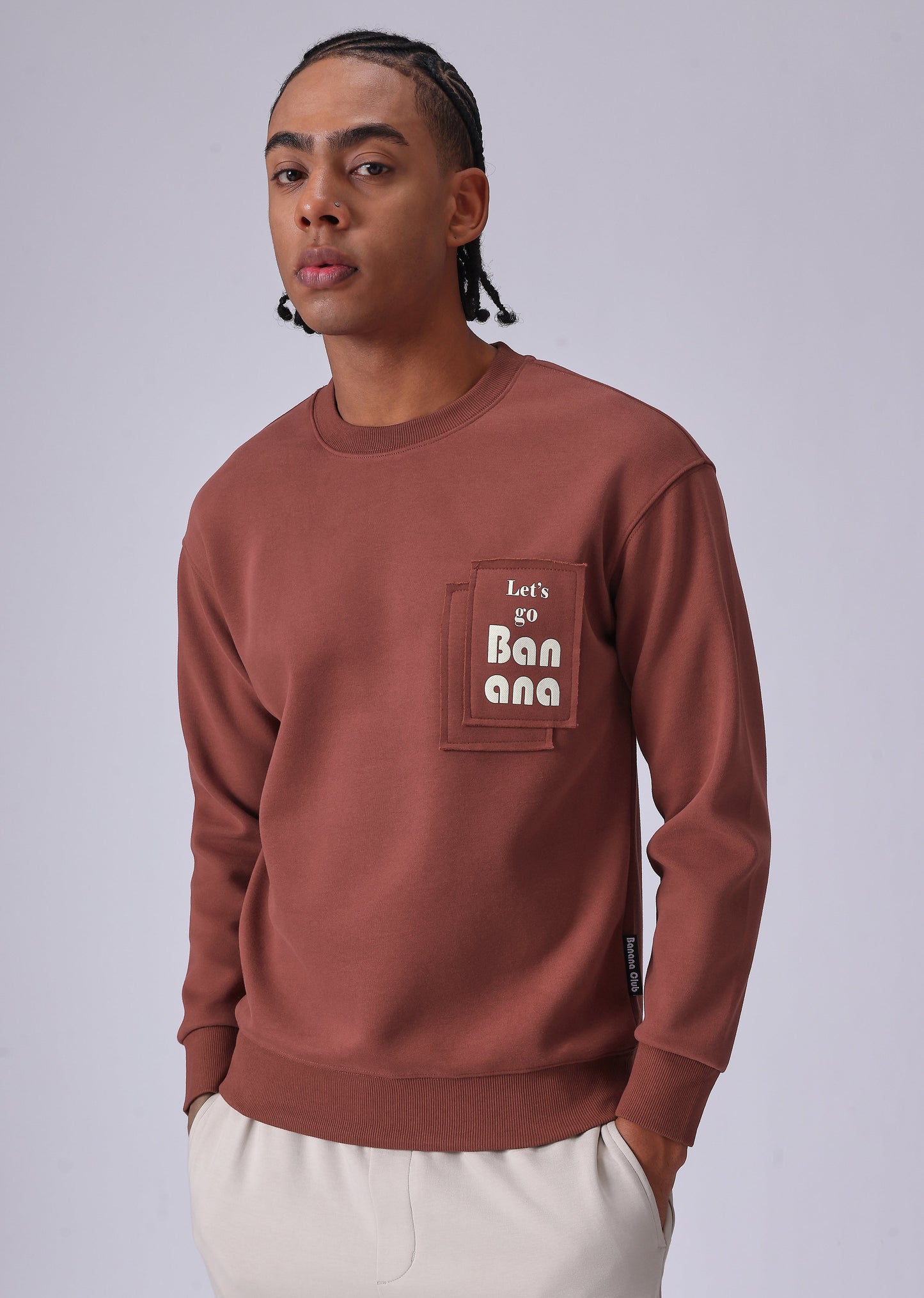 Red Patch Sweatshirt
