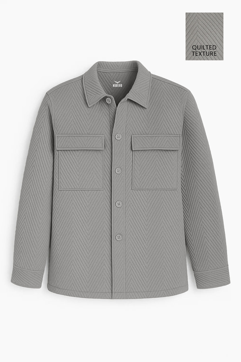 Oversized Textured Shackets