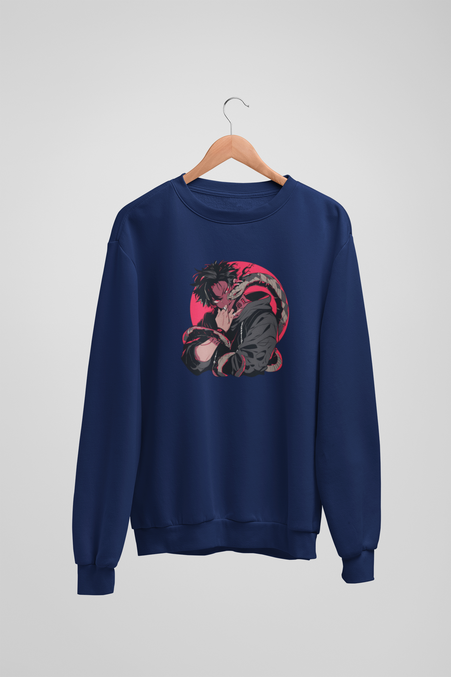 Snake Charmer Navy Sweatshirt