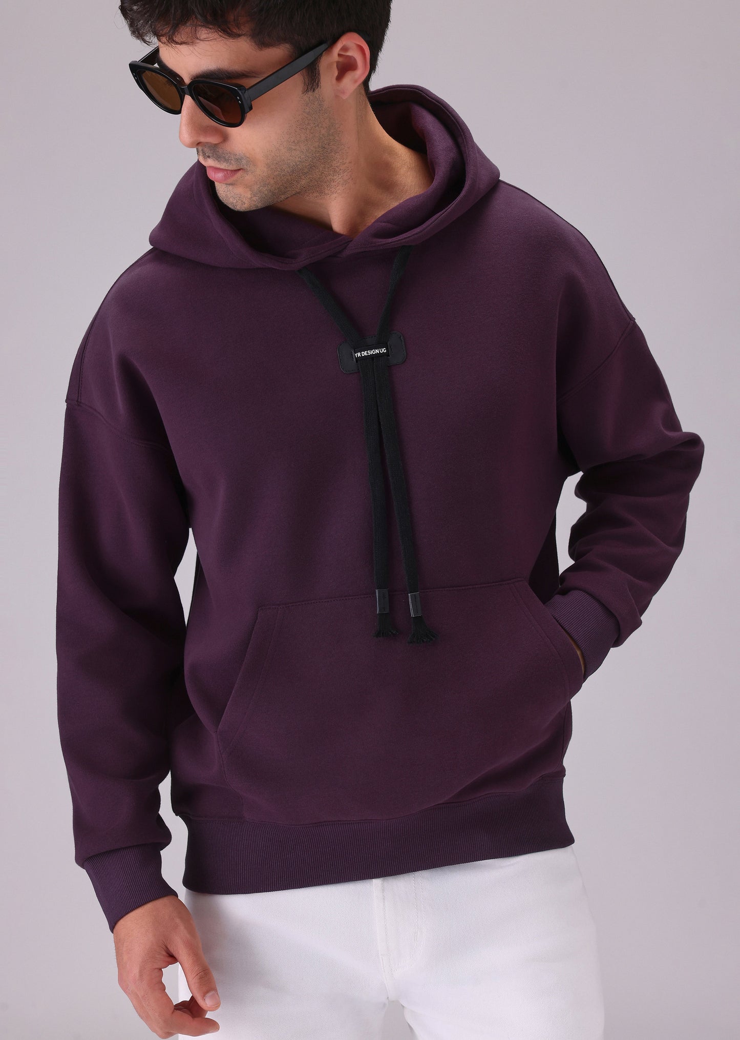Solid Purple Hoodie