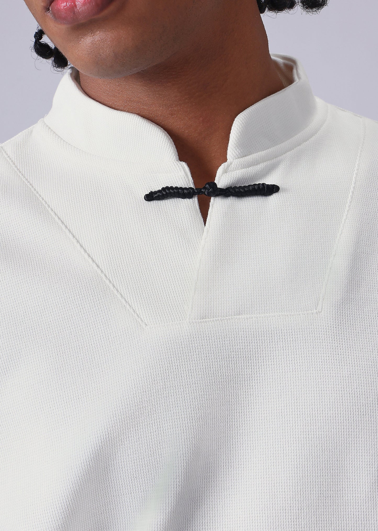 Solid White Sweatshirt