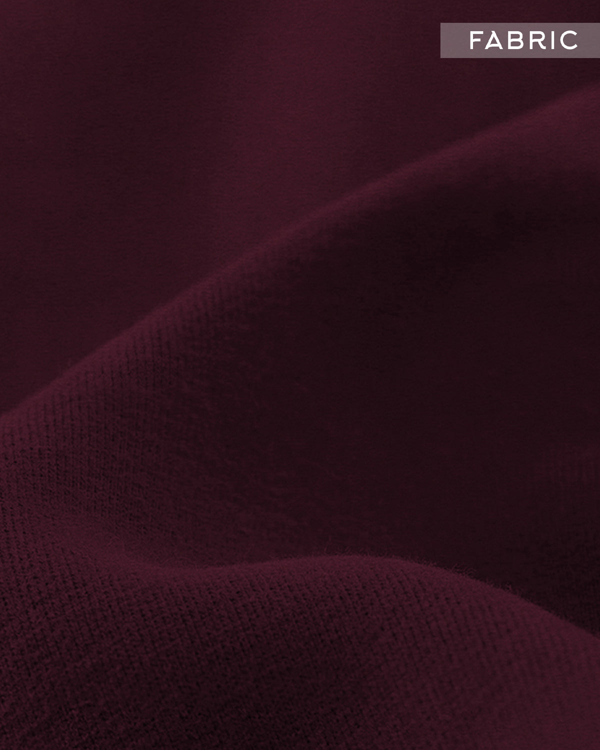 Men Zipper High Neck Maroon Sweatshirt