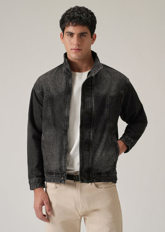 Vintage Wash Denim Jacket