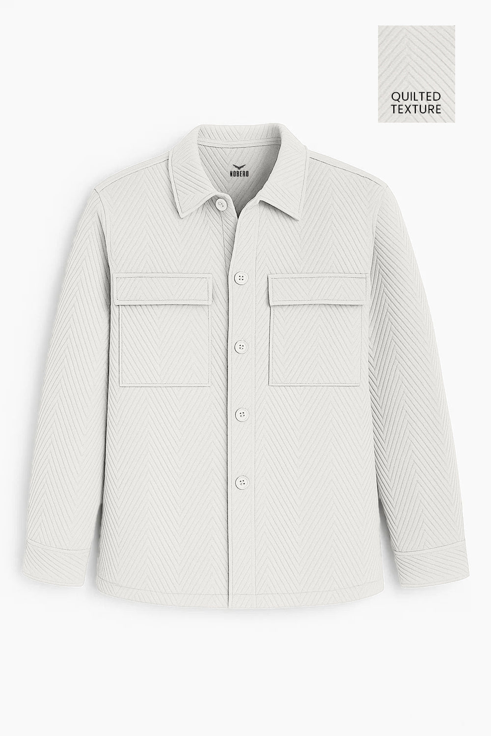 Oversized Textured Shackets