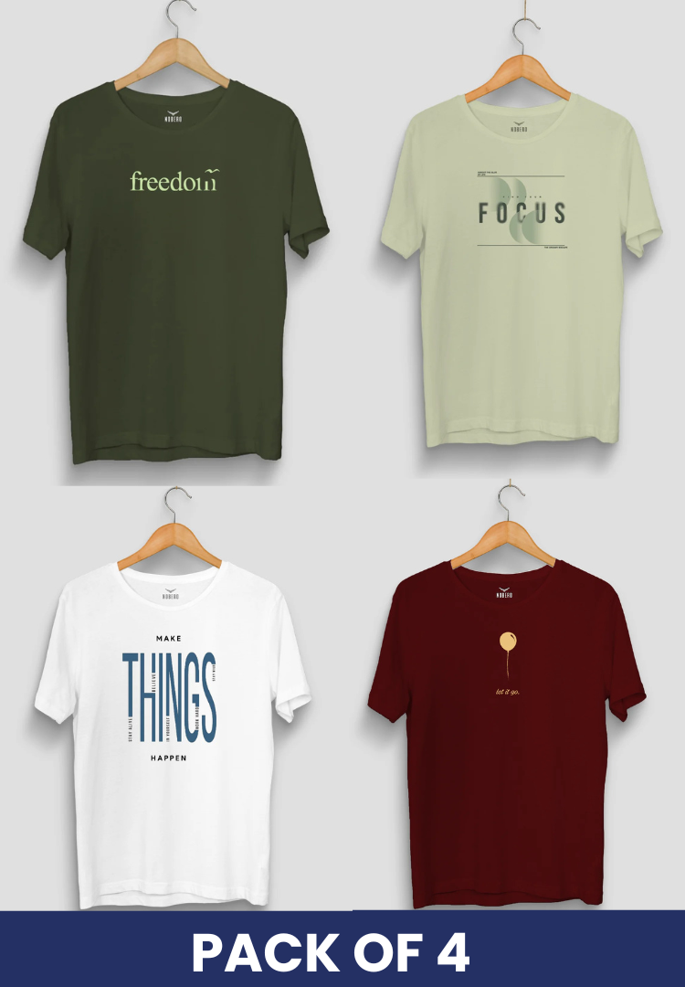 The Best-Seller T-shirts (Pack of 4)