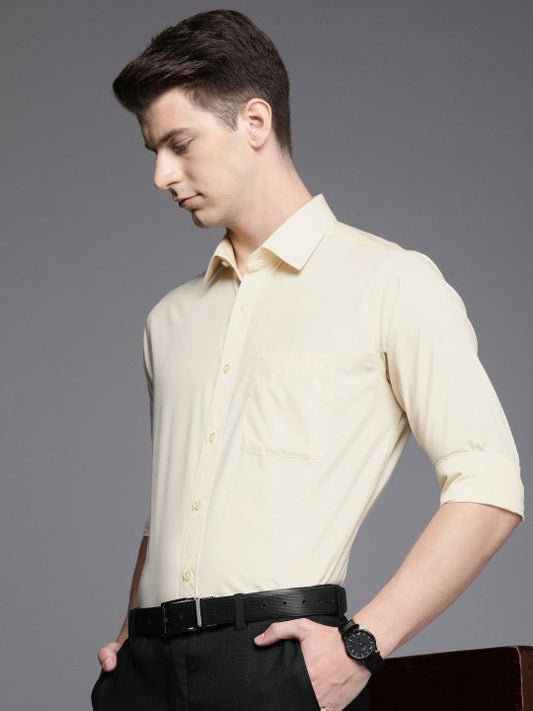 Men’s Pure Cotton Slim Fit Formal Shirt – Crisp, Classic & Comfortable