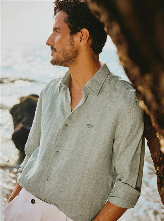 Lemongrass Linen Shirt