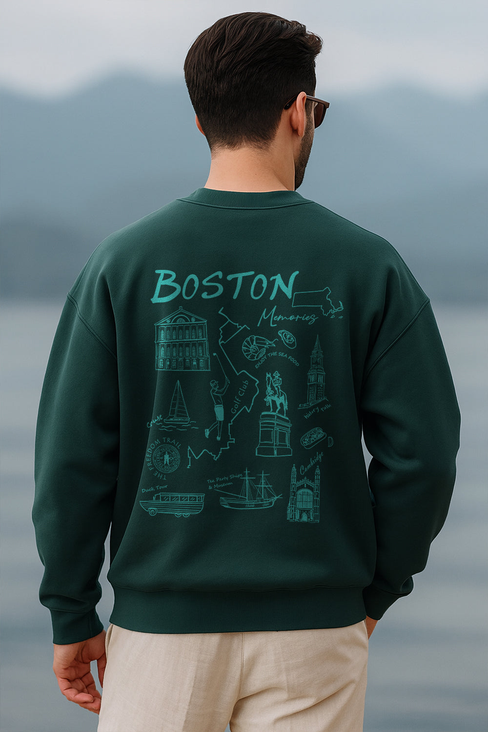 Boston Oversized Sweatshirt