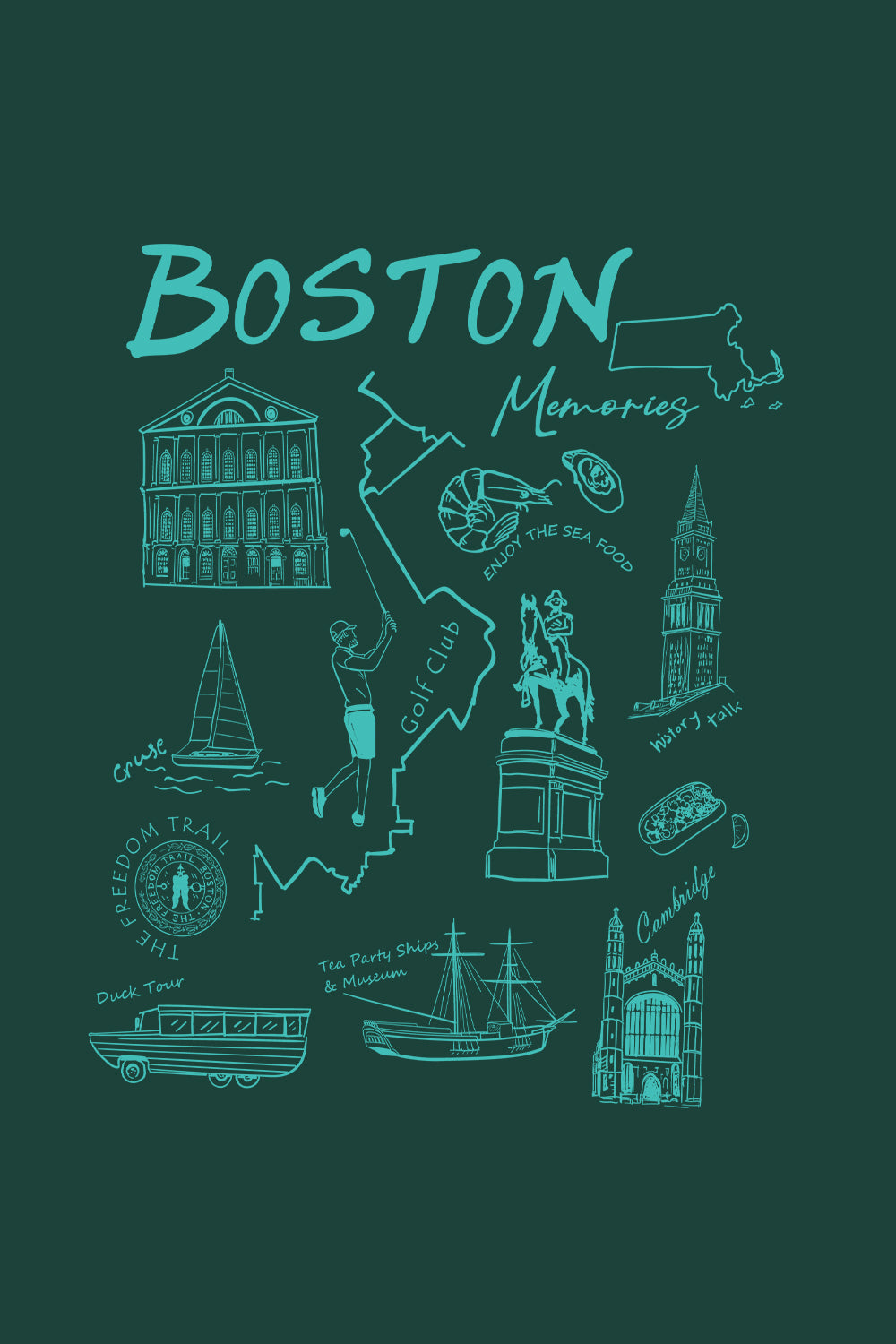 Boston Oversized Sweatshirt