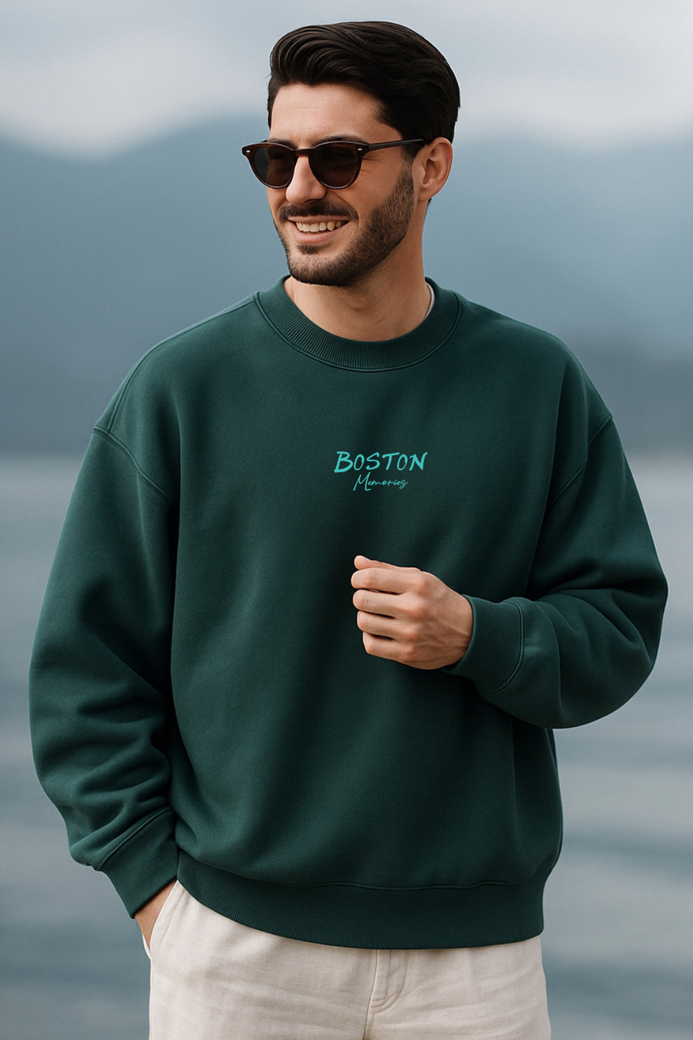 Boston Oversized Sweatshirt