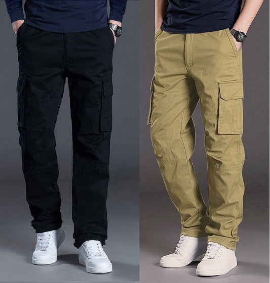 PACK OF 2 TRENDY SUMMER CARGO PANTS