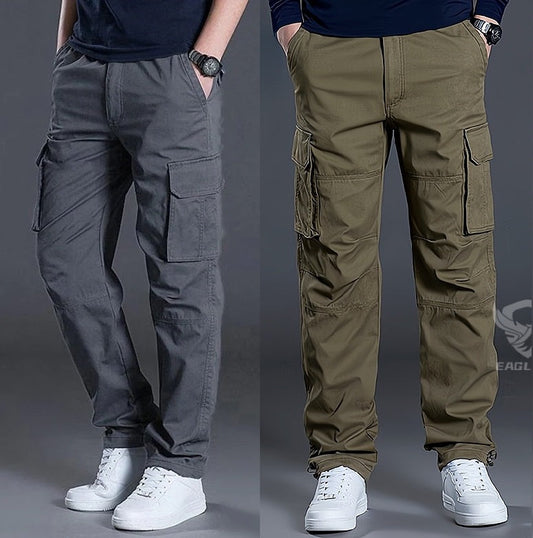 PACK OF 2 SUMMER CARGO TROUSERS