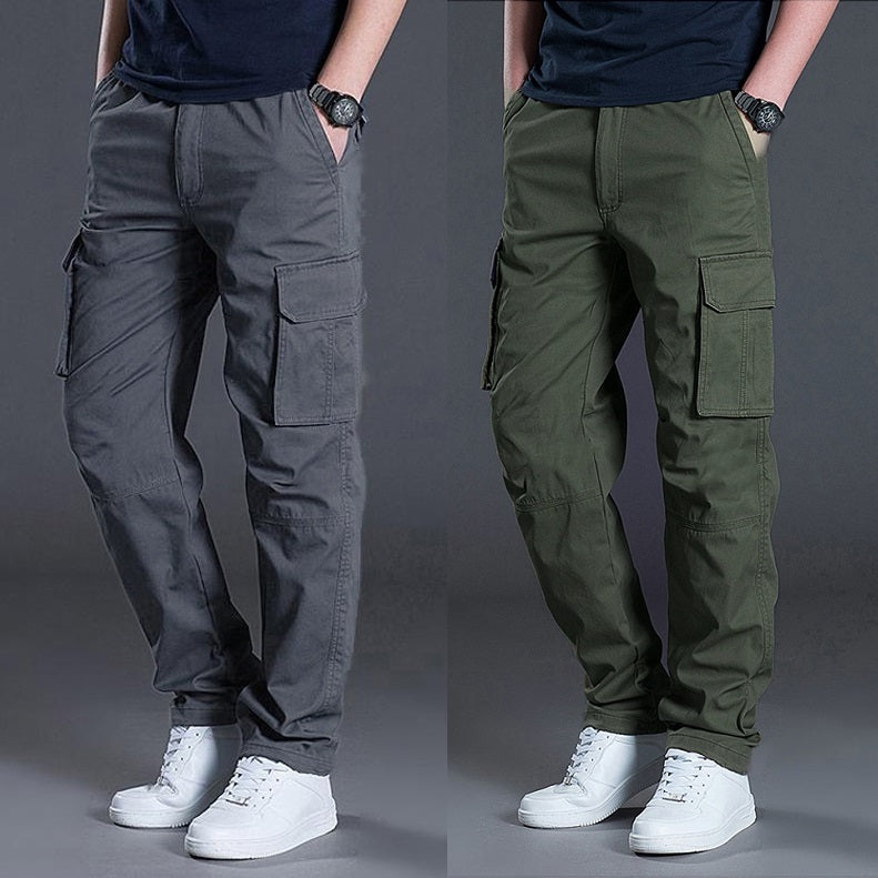 PACK OF 2 CASUAL SUMMER CARGO PANTS