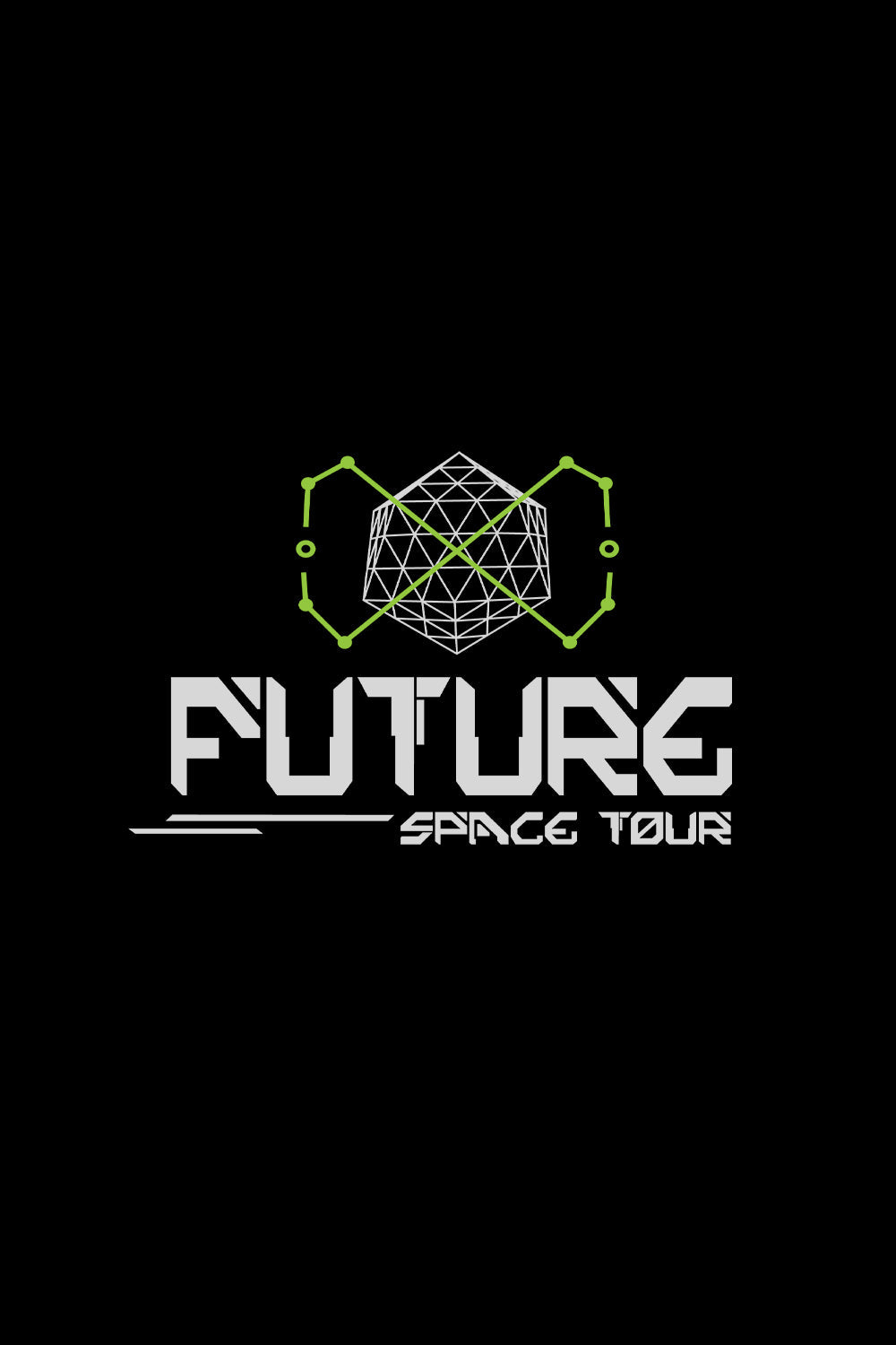 Future space Tour Oversized Sweatshirt