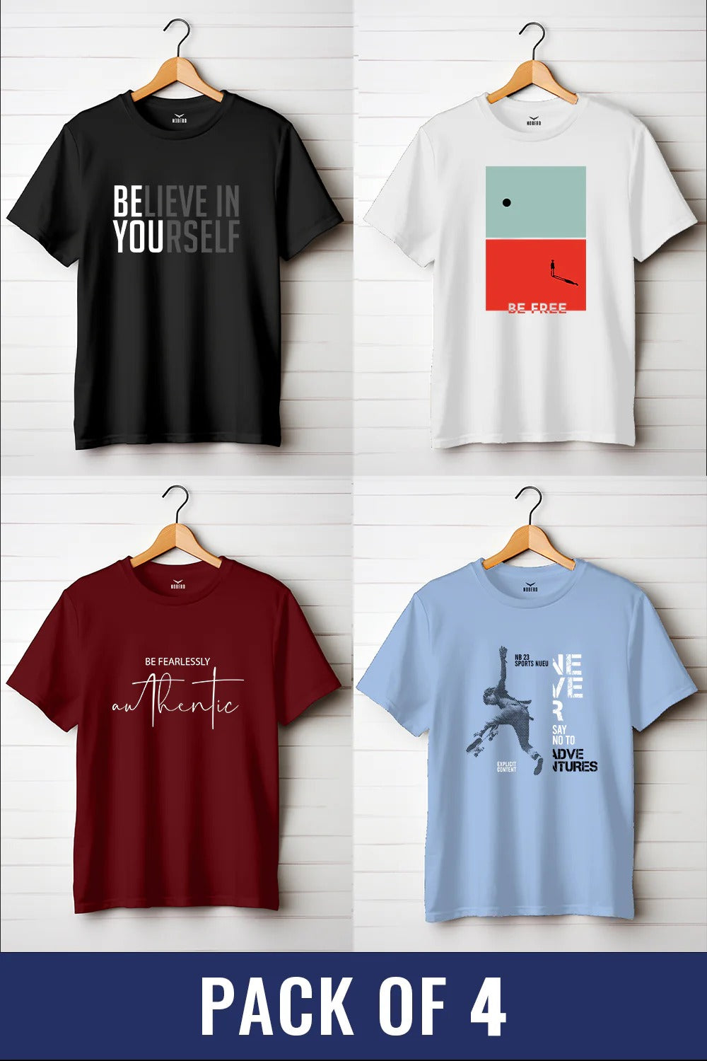 The Best-Sellers T-Shirts – (Pack of 4)