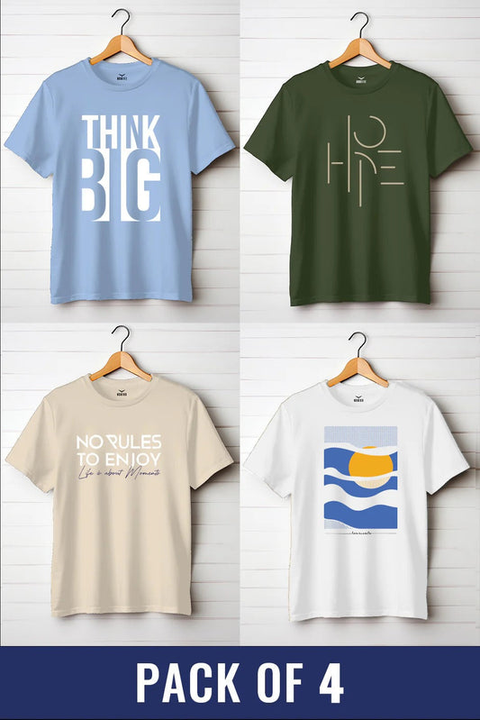 The Best-Seller T-Shirts – (Pack of 4)